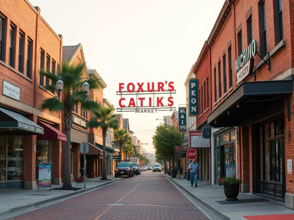 Downtown Anaheim neighborhood in Anaheim, California
