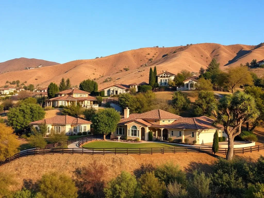 Peralta Hills neighborhood in Anaheim, California