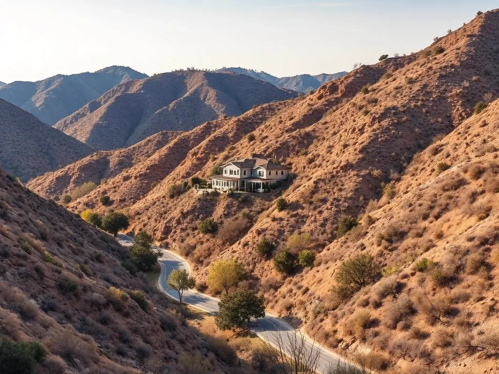 Sycamore Canyon neighborhood in Anaheim, California