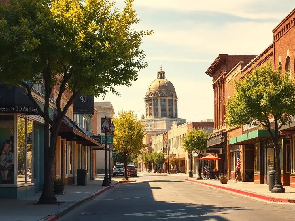 Downtown Bakersfield neighborhood in Bakersfield, California