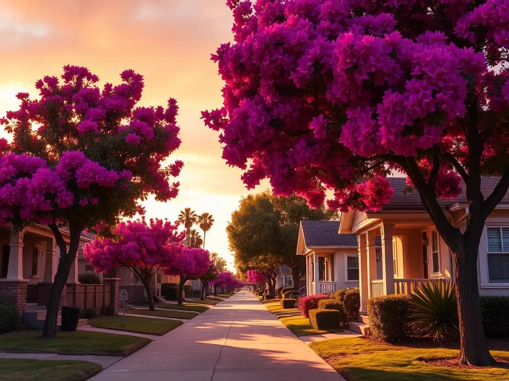 Oleander-Sunset neighborhood in Bakersfield, California