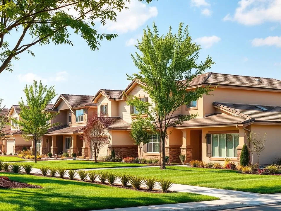 Amber Grove neighborhood in Chico, California