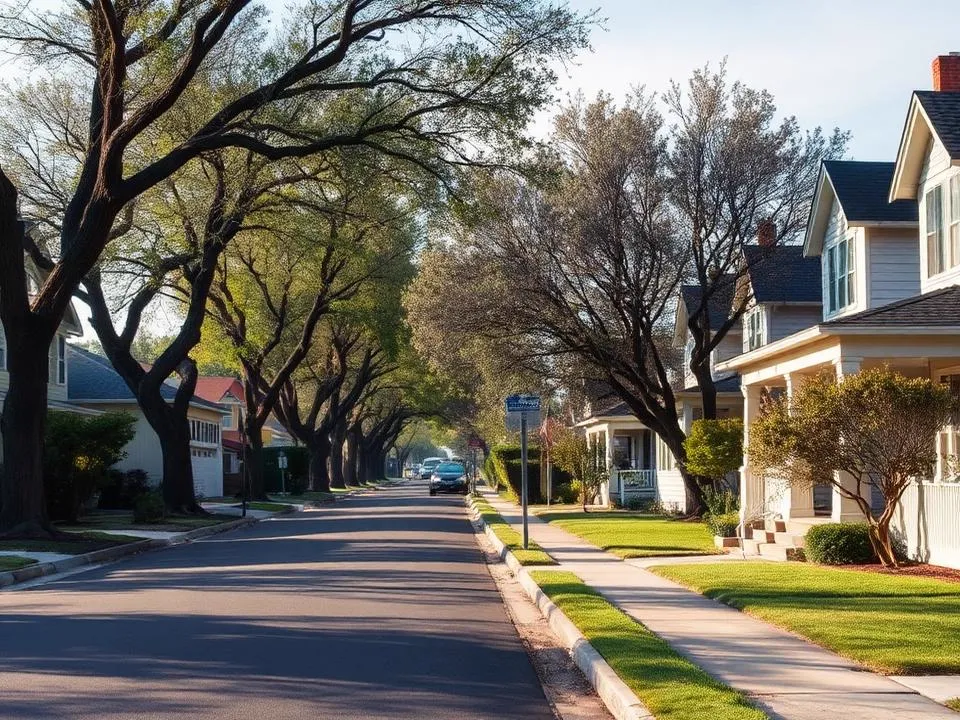 Mulberry neighborhood in Chico, California