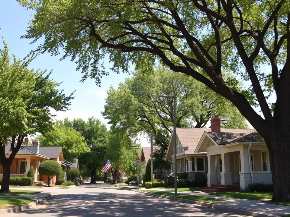 The Avenues neighborhood in Chico, California