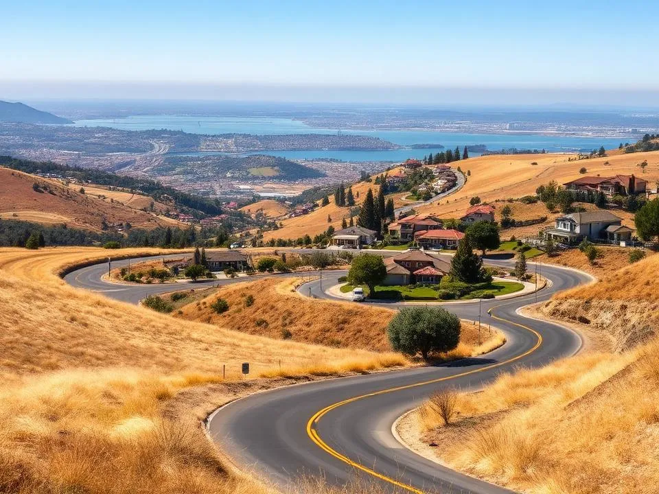 Cameron Hills neighborhood in Fremont, California