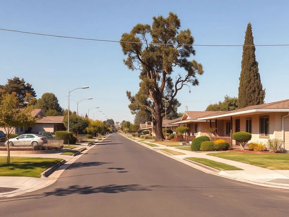 Glenmoor neighborhood in Fremont, California