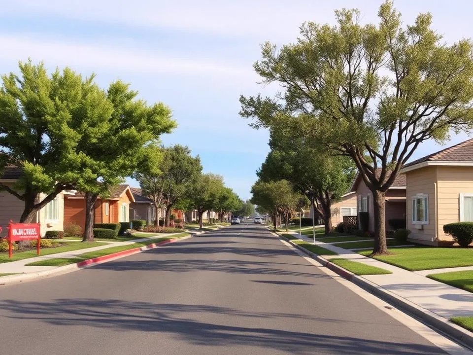 Sundale neighborhood in Fremont, California
