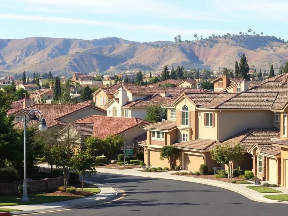 Weibel neighborhood in Fremont, California