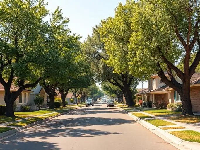Bullard neighborhood in Fresno, California
