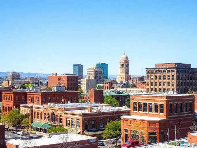 Downtown Fresno neighborhood in Fresno, California