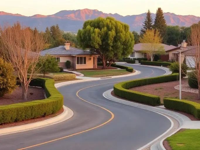 Fig Garden Loop neighborhood in Fresno, California