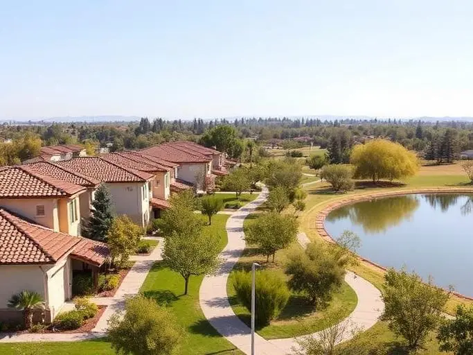Woodward Park neighborhood in Fresno, California