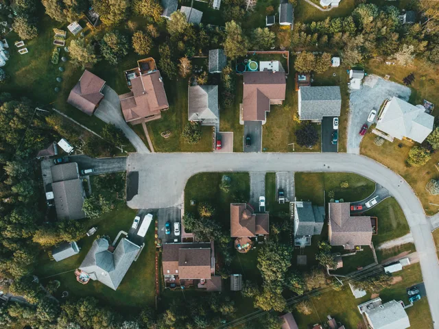 Sandtown neighborhood in Hamilton, New Jersey