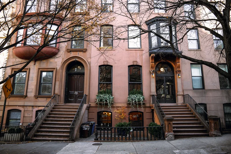 Hamilton Park neighborhood in Jersey City, New Jersey