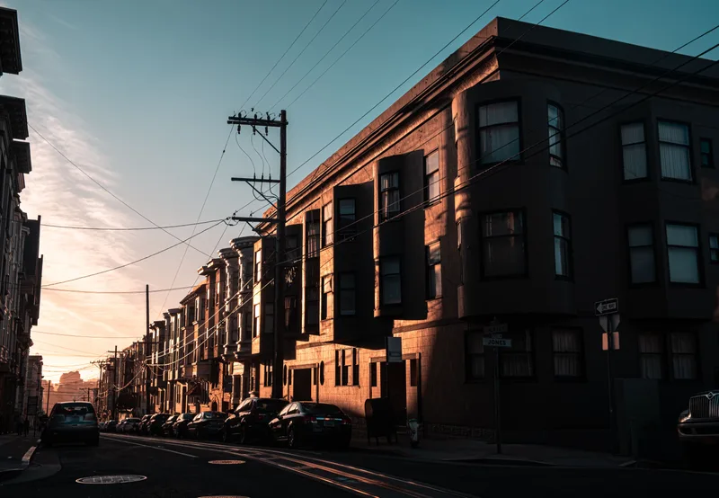 McGinley Square neighborhood in Jersey City, New Jersey