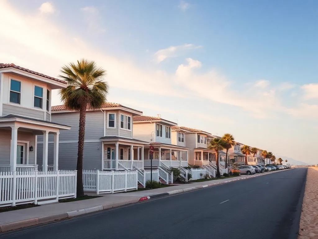 Belmont Shore neighborhood in Long Beach, California