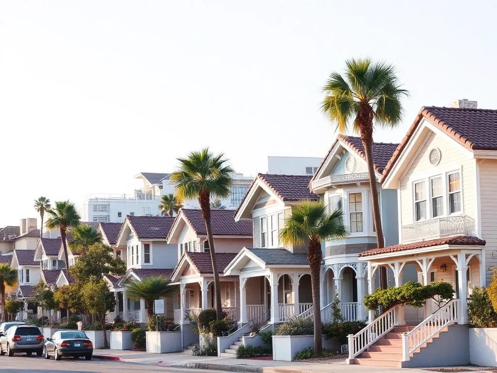 California Heights neighborhood in Long Beach, California