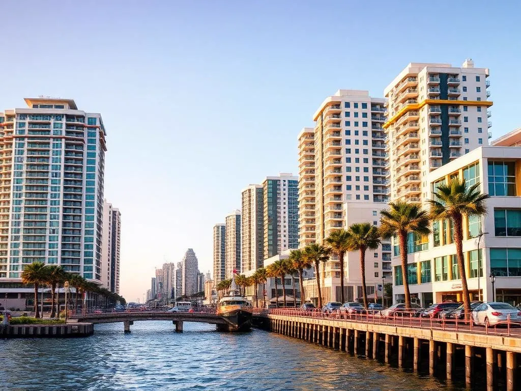 Downtown Long Beach neighborhood in Long Beach, California