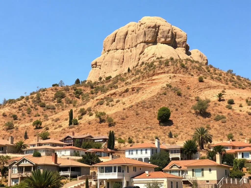 Eagle Rock neighborhood in Los Angeles, California
