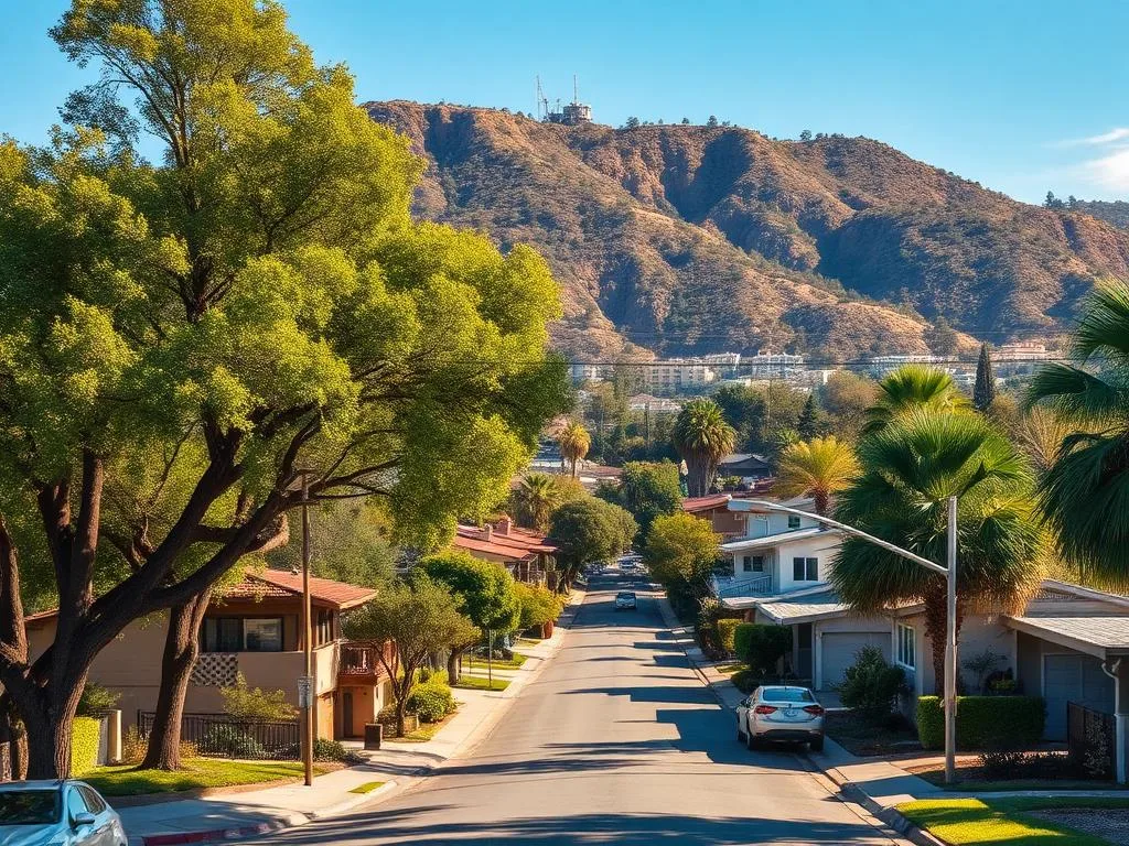 Studio City neighborhood in Los Angeles, California