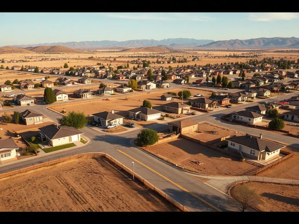 Bystrom neighborhood in Modesto, California