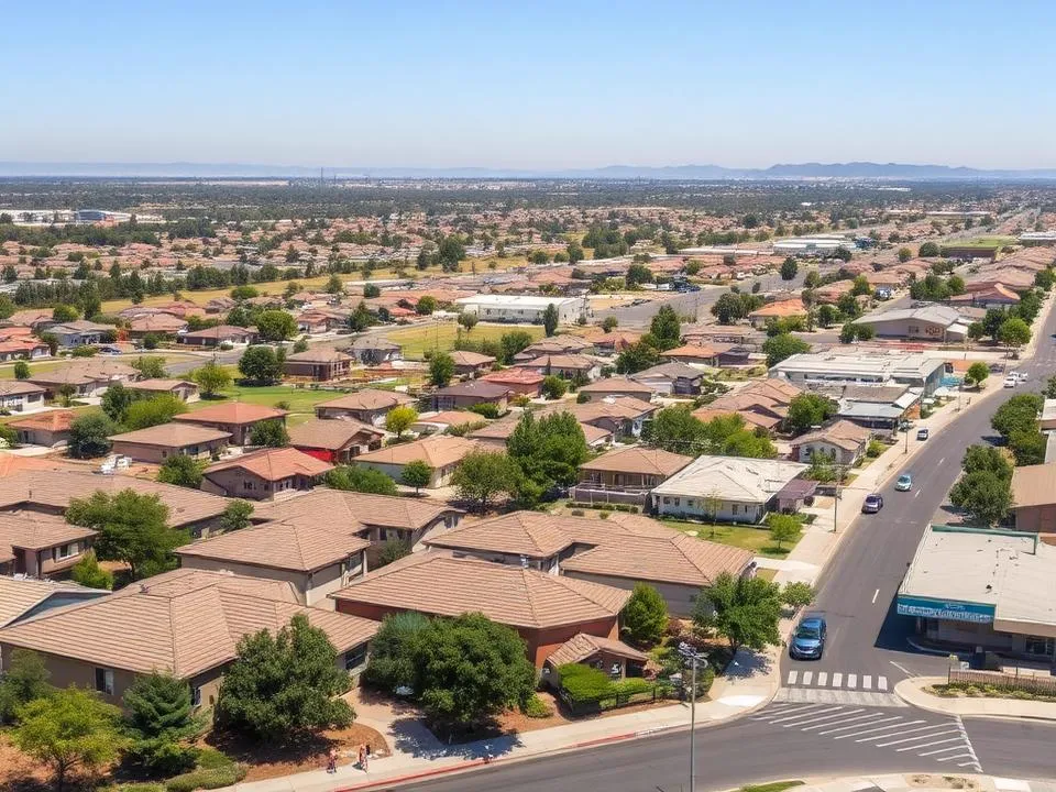 Coffee-Briggsmore neighborhood in Modesto, California