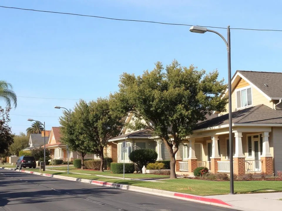 College Area neighborhood in Modesto, California