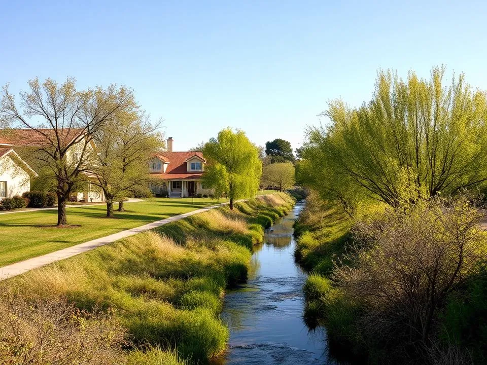 Dry Creek neighborhood in Modesto, California