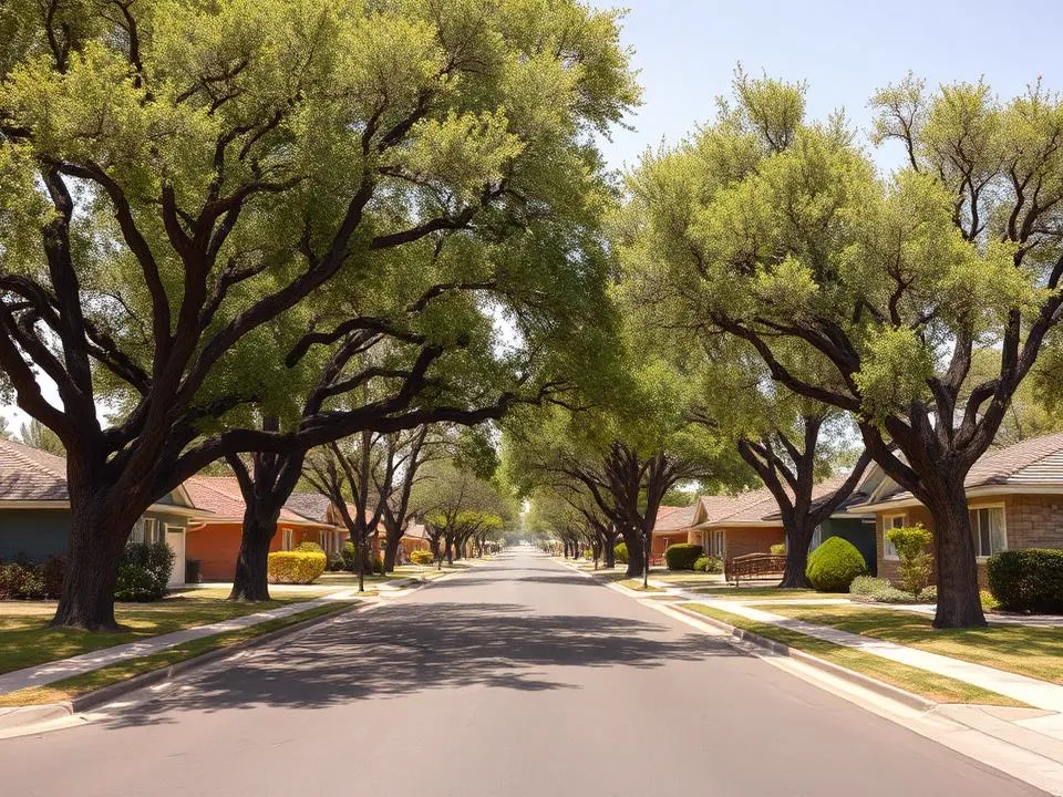 Sherwood neighborhood in Modesto, California