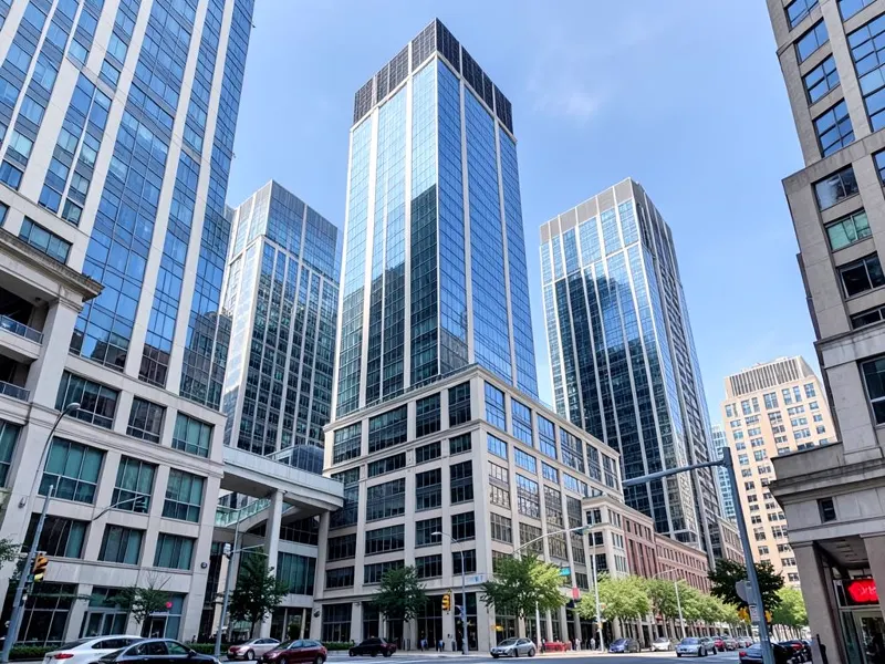 Gateway District neighborhood in Newark, New Jersey