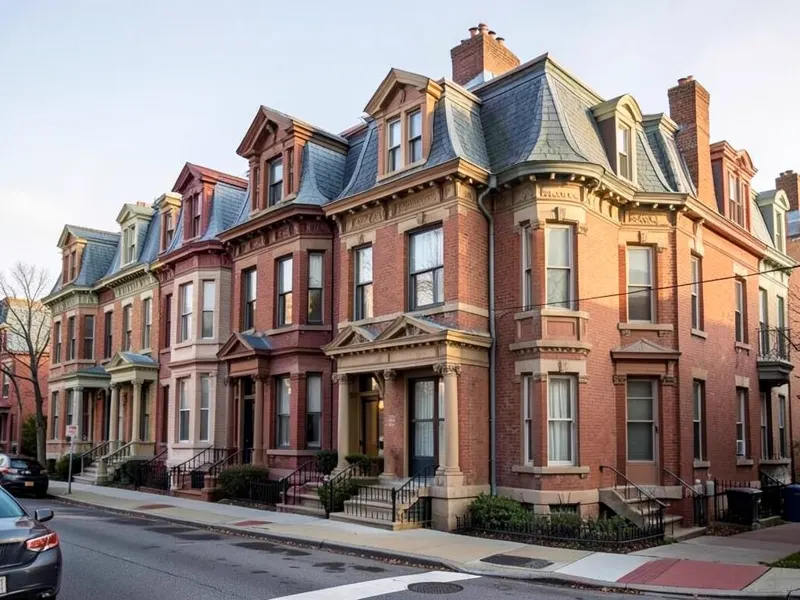 James Street Commons neighborhood in Newark, New Jersey