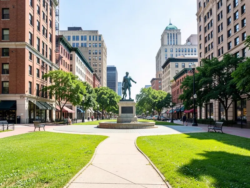 Military Park neighborhood in Newark, New Jersey