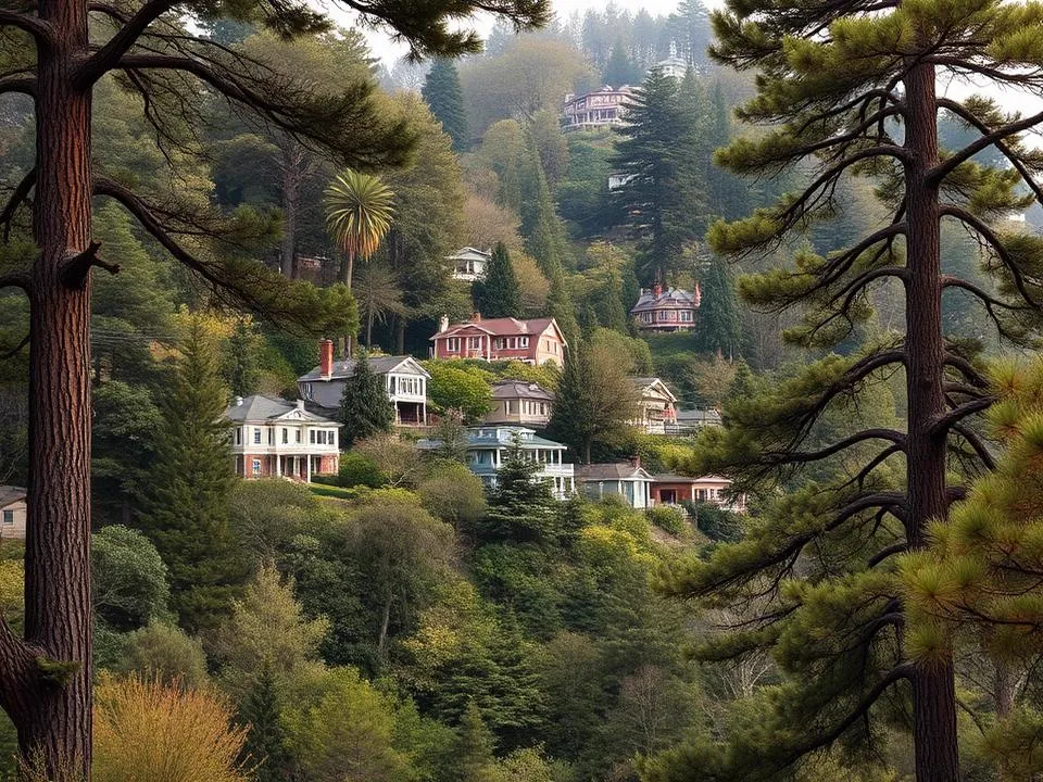 Montclair neighborhood in Oakland, California