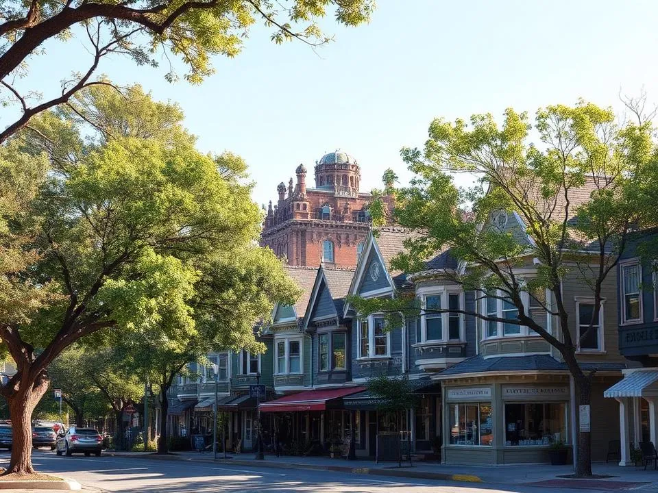 Rockridge neighborhood in Oakland, California