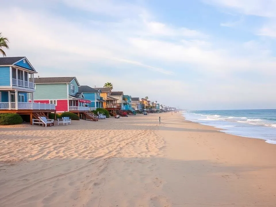 Hollywood Beach neighborhood in Oxnard, California