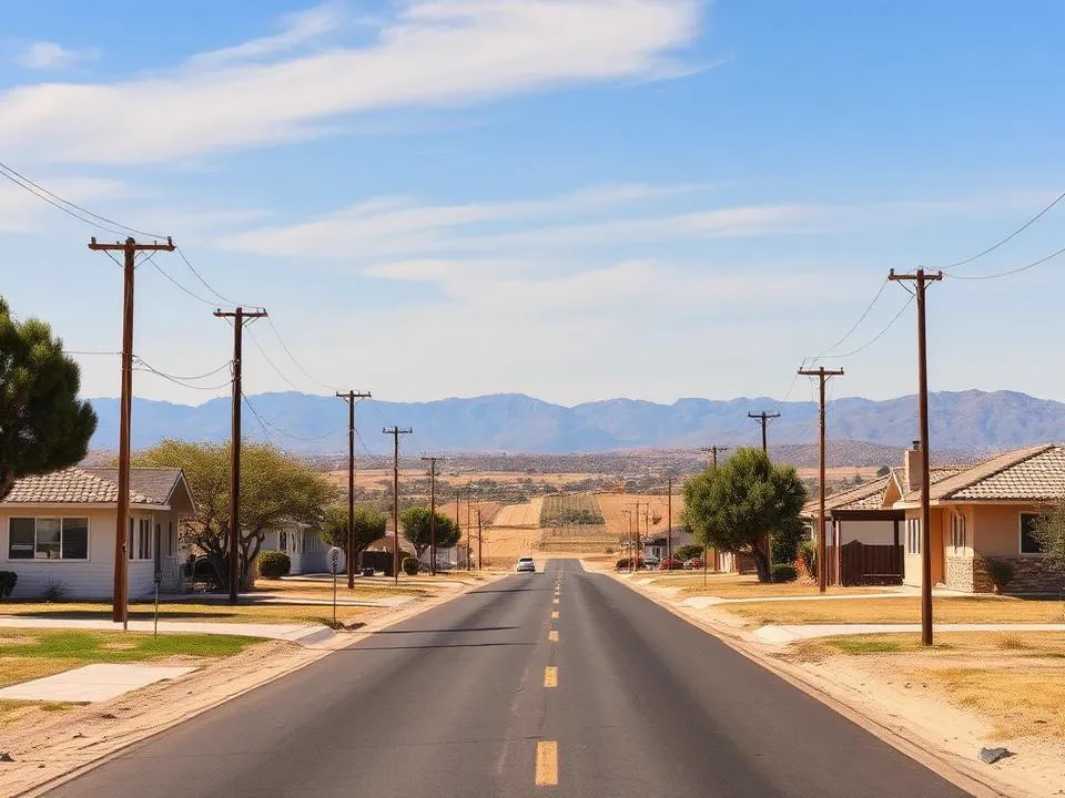 Nyeland Acres neighborhood in Oxnard, California
