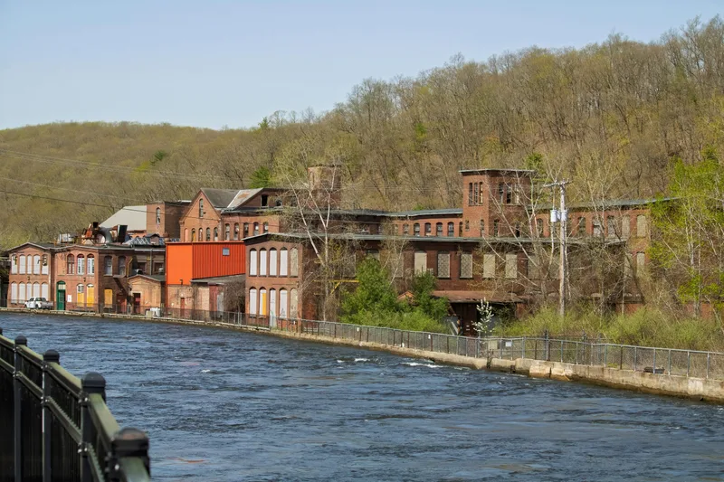 Great Falls neighborhood in Paterson, New Jersey