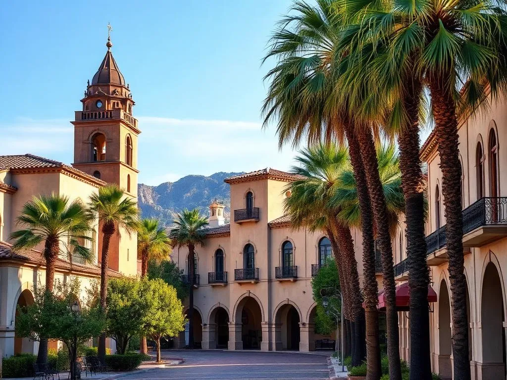 Downtown Riverside neighborhood in Riverside, California