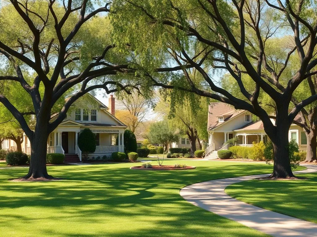 Land Park neighborhood in Sacramento, California