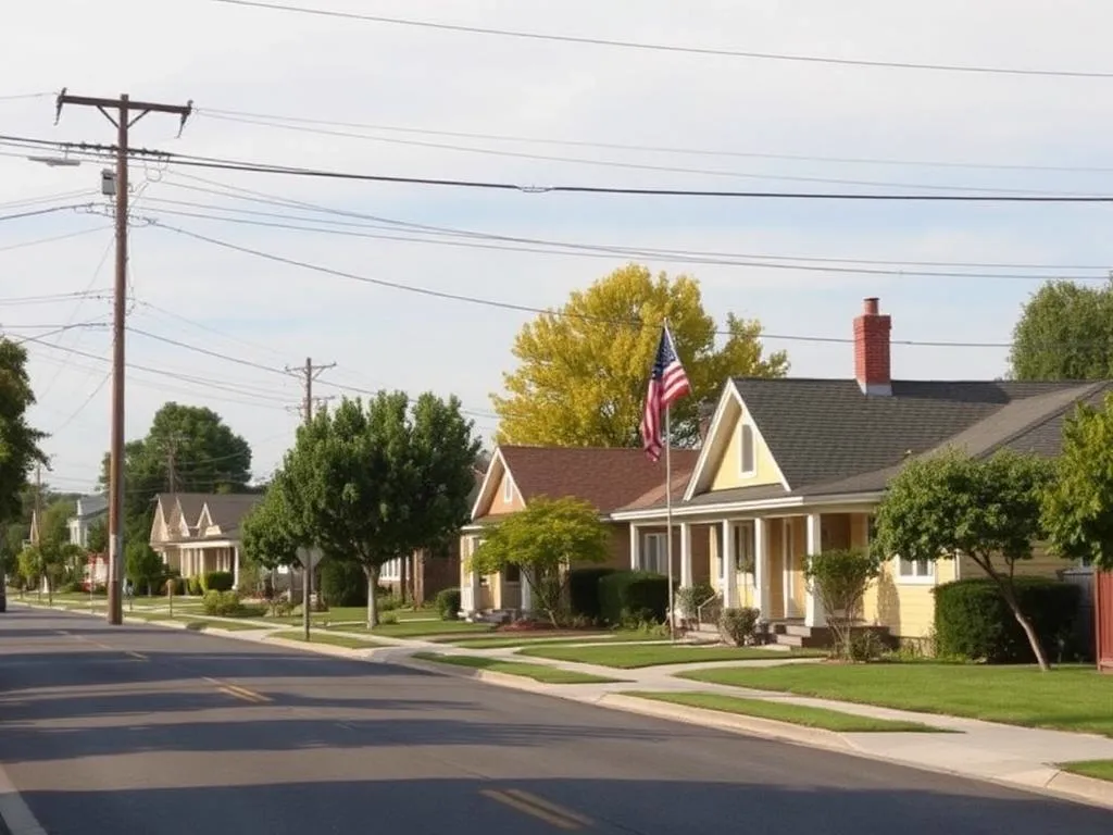 North Sacramento neighborhood in Sacramento, California