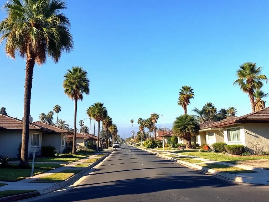 Clairemont neighborhood in San Diego, California