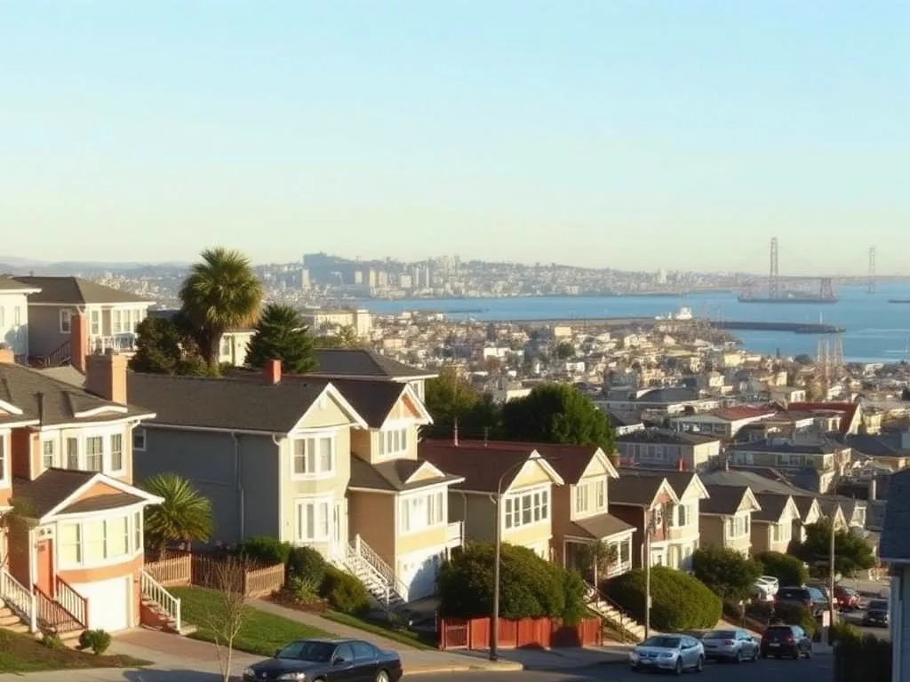 Bayview neighborhood in San Francisco, California
