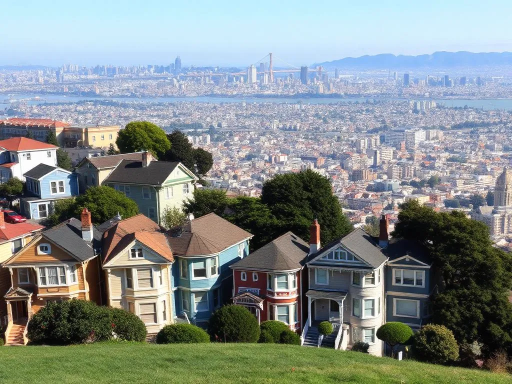 Bernal Heights neighborhood in San Francisco, California