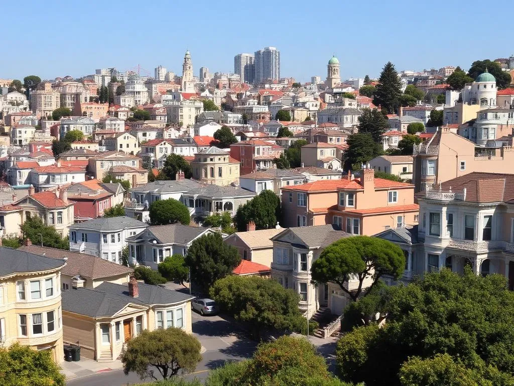 Excelsior neighborhood in San Francisco, California