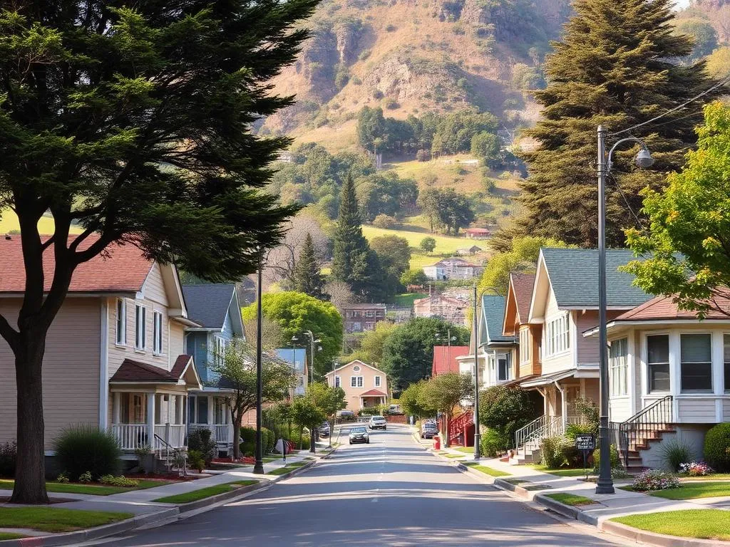 Glen Park neighborhood in San Francisco, California