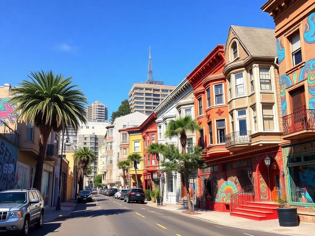 Mission District neighborhood in San Francisco, California