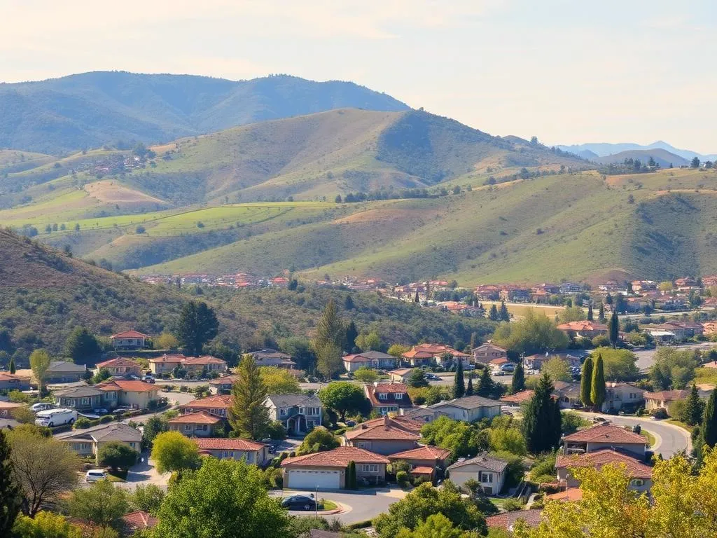 Almaden Valley neighborhood in San Jose, California