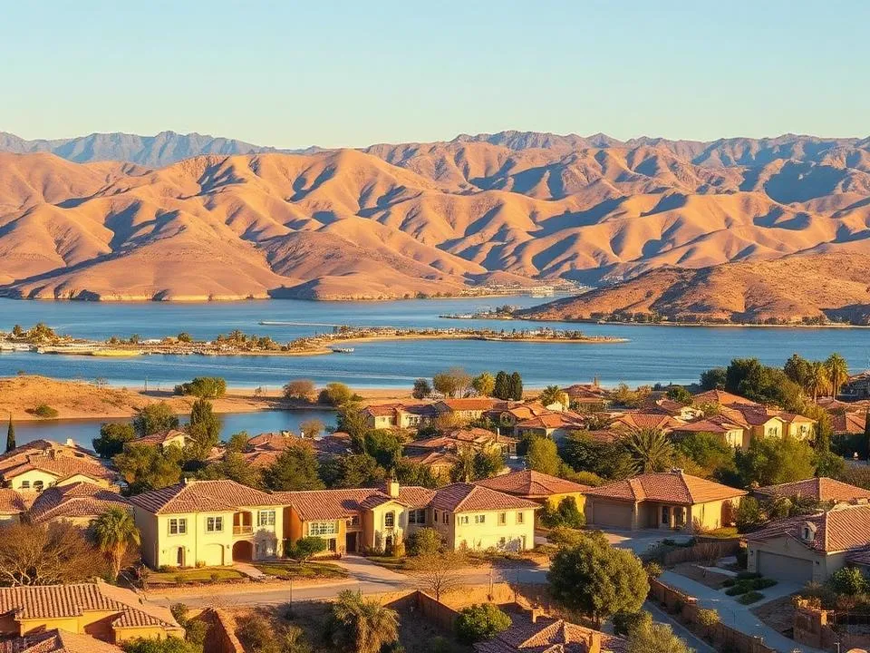 Castaic neighborhood in Santa Clarita, California