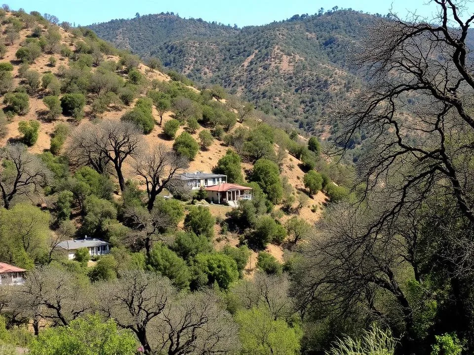 Placerita Canyon neighborhood in Santa Clarita, California