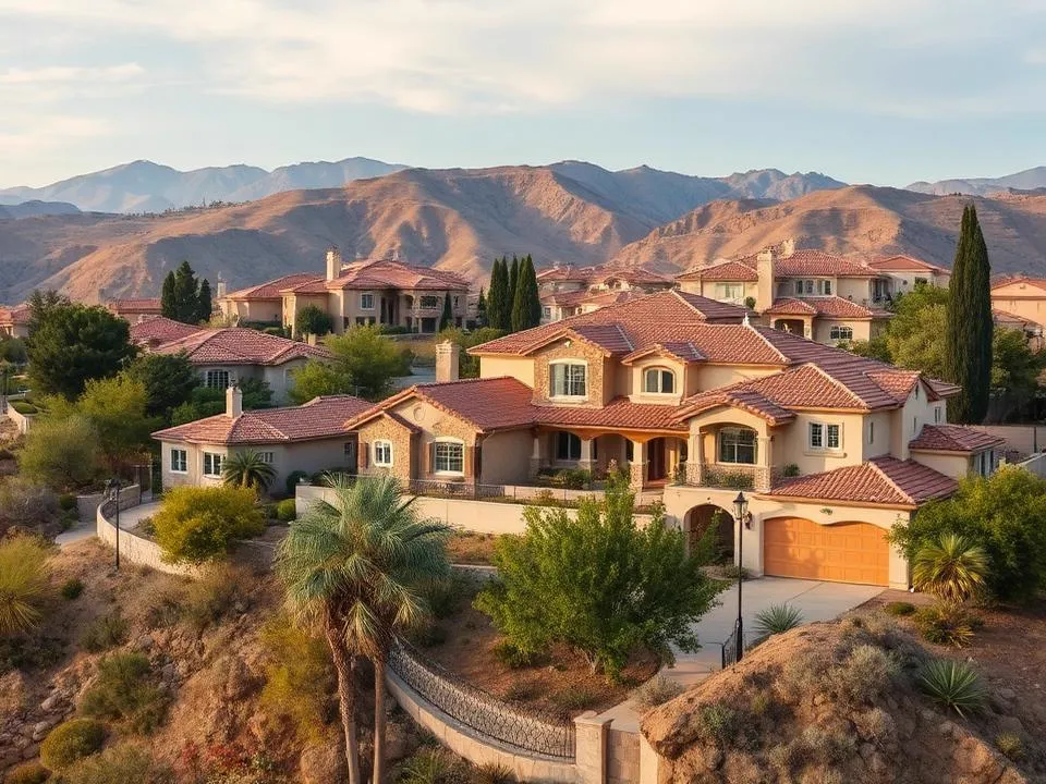 Tesoro del Valle neighborhood in Santa Clarita, California